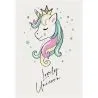 Large Kids Unicorn Design Carpet - Multicolor (290x200 cm) - Style image 9