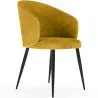 Buy Dining Chair Corduroy Upholstered - Feudum Mustard 61448