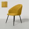 Dining Chair Upholstered in Velvet - Brugges image 9