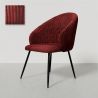 Dining Chair Upholstered in Velvet - Brugges image 9