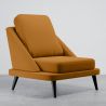 Velvet Upholstered Armchair - Scandinavian Style - Velvet Lounge image 9