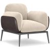 Upholstered Velvet Armchair - June image 9