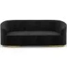 3/4-Seater Velvet Upholstered Sofa - Herina image 9