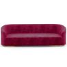 4/5-Seater Velvet Upholstered Sofa - Herina image 9