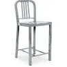 Buy Jadon Stool - Medium - 60cm Silver 58382
