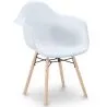 Dining Chair Scandinavian Design - Wooden Legs - Nordika image 9
