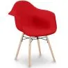 Dining Chair Scandinavian Design - Wooden Legs - Nordika image 9
