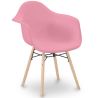 Dining Chair Scandinavian Design - Wooden Legs - Nordika image 9