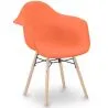 Dining Chair Scandinavian Design - Wooden Legs - Nordika image 9
