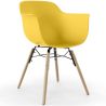 Dining Chair Scandinavian Design - Wooden Legs - Nordika image 9