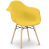 Dining Chair Scandinavian Design - Wooden Legs - Nordika image 9