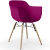 Dining Chair Scandinavian Design - Wooden Legs - Nordika image 9