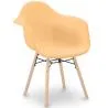 Dining Chair Scandinavian Design - Wooden Legs - Nordika image 9