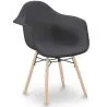 Dining Chair Scandinavian Design - Wooden Legs - Nordika image 9