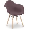 Dining Chair Scandinavian Design - Wooden Legs - Nordika image 9