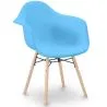 Dining Chair Scandinavian Design - Wooden Legs - Nordika image 9