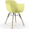 Dining Chair Scandinavian Design - Wooden Legs - Nordika image 9