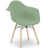 Dining Chair Scandinavian Design - Wooden Legs - Nordika image 9