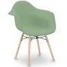 Dining Chair Scandinavian Design - Wooden Legs - Nordika image 9