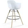 Bar Stool - Scandinavian Design - Wooden Legs - Nordika image 9