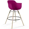Bar Stool - Scandinavian Design - Wooden Legs - Nordika image 9