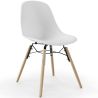 Dining Chair - Scandinavian Design - Wooden Legs - Skögur image 9