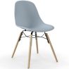 Dining Chair - Scandinavian Design - Wooden Legs - Skögur image 9