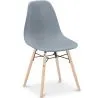 Dining Chair - Scandinavian Design - Wooden Legs - Skögur image 9