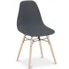 Dining Chair - Scandinavian Design - Wooden Legs - Skögur image 9