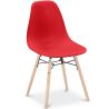 Dining Chair - Scandinavian Design - Wooden Legs - Skögur image 9