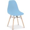 Dining Chair - Scandinavian Design - Wooden Legs - Skögur image 9