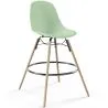 Bar Stool - Scandinavian Design - Wooden Legs - Skögur image 9