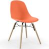 Dining Chair - Scandinavian Design - Wooden Legs - Skögur image 9