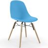 Dining Chair - Scandinavian Design - Wooden Legs - Skögur image 9