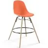Bar Stool - Scandinavian Design - Wooden Legs - Skögur image 9