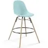 Bar Stool - Scandinavian Design - Wooden Legs - Skögur image 9