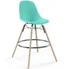 Bar Stool - Scandinavian Design - Wooden Legs - Skögur image 9