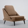 Velvet Upholstered Armchair - Scandinavian Style - Velvet Lounge image 9