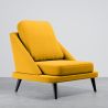 Velvet Upholstered Armchair - Scandinavian Style - Velvet Lounge image 9