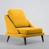 Velvet Upholstered Armchair - Scandinavian Style - Velvet Lounge image 9
