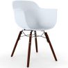 Dining Chairs - Scandinavian Design - Dark Wood Legs - Nordika image 9