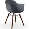 Dining Chairs - Scandinavian Design - Dark Wood Legs - Nordika image 9