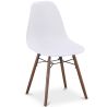 Dining Chairs - Scandinavian Design - Dark Wood Legs - Skögur image 9
