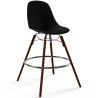 Bar Stool - Scandinavian Design - Dark Wood Legs - Skögur image 9