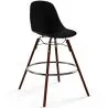Bar Stool - Scandinavian Design - Dark Wood Legs - Skögur image 9