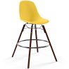 Bar Stool - Scandinavian Design - Dark Wood Legs - Skögur image 9