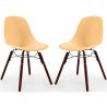 Dining Chairs - Scandinavian Design - Dark Wood Legs - Pack of 2 - Skögur image 9