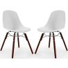 Dining Chairs - Scandinavian Design - Dark Wood Legs - Pack of 2 - Skögur image 9