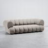 Velvet Upholstered Sofa - Modern Style - 2/3 Seater - Curved Teddy image 9