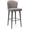 Velvet Upholstered Bar Stool - Modern and Premium Design for Restaurants, Hotels, and Homes - Velvet Icon image 9